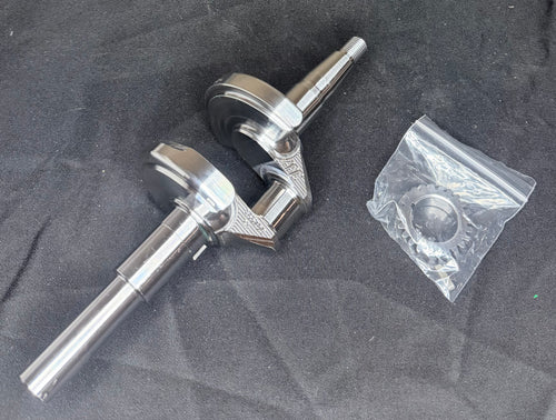 ARC 61mm Crankshaft for Clone Jr Dragster, Mini Drag Bike, and Go Kart Engines