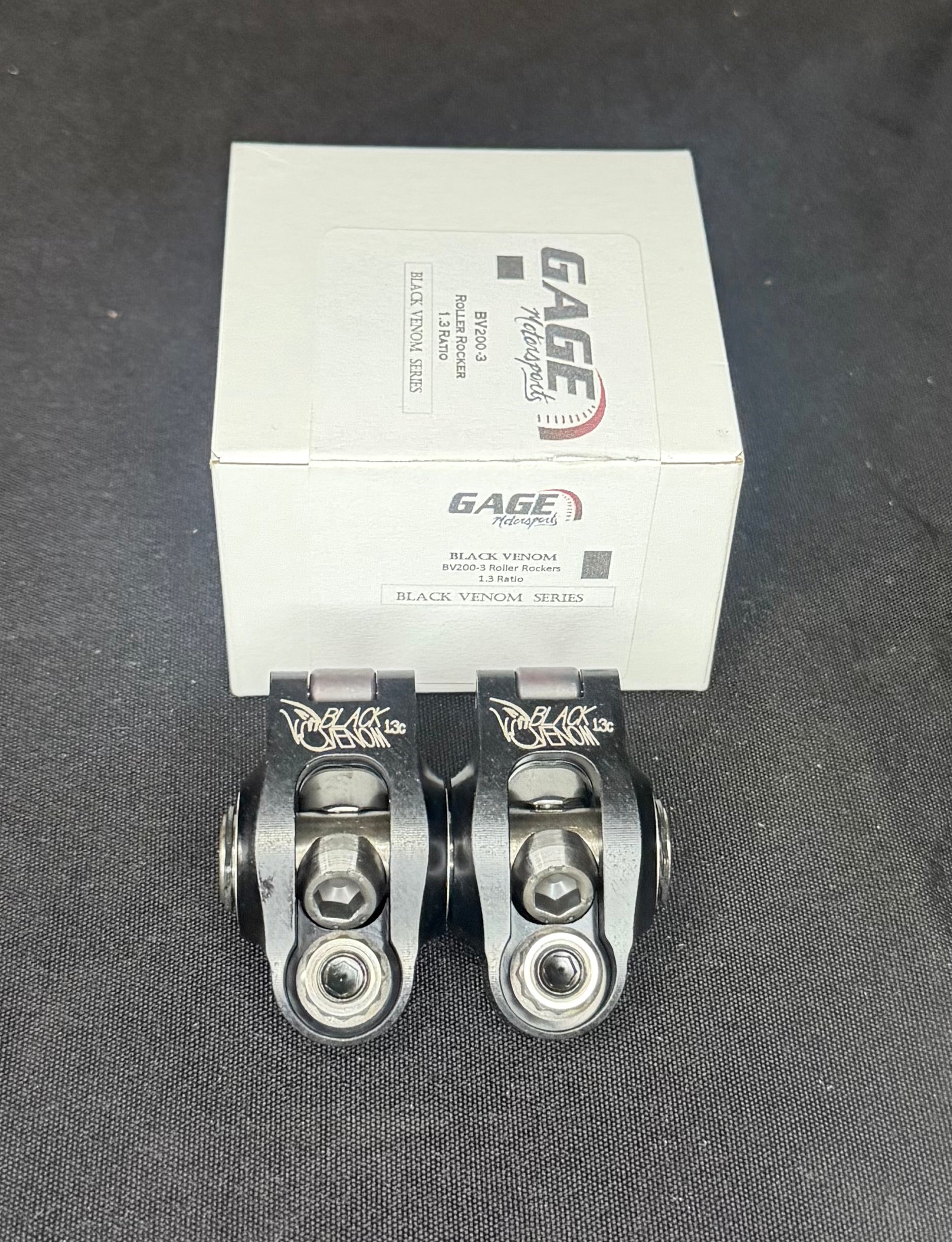 Billet Roller Rocker Arms for Jr Dragster, Mini Drag Bike, and Go Kart Engines