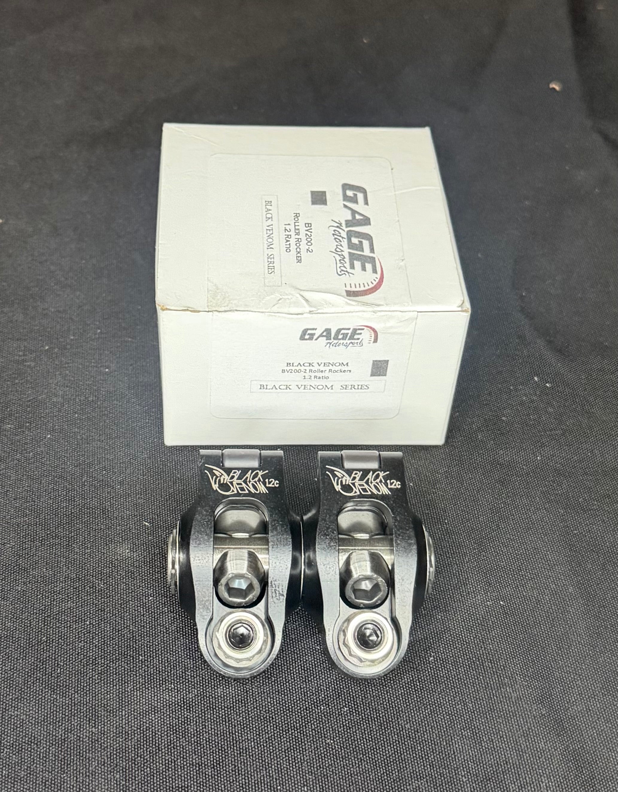 Billet Roller Rocker Arms for Jr Dragster, Mini Drag Bike, and Go Kart Engines