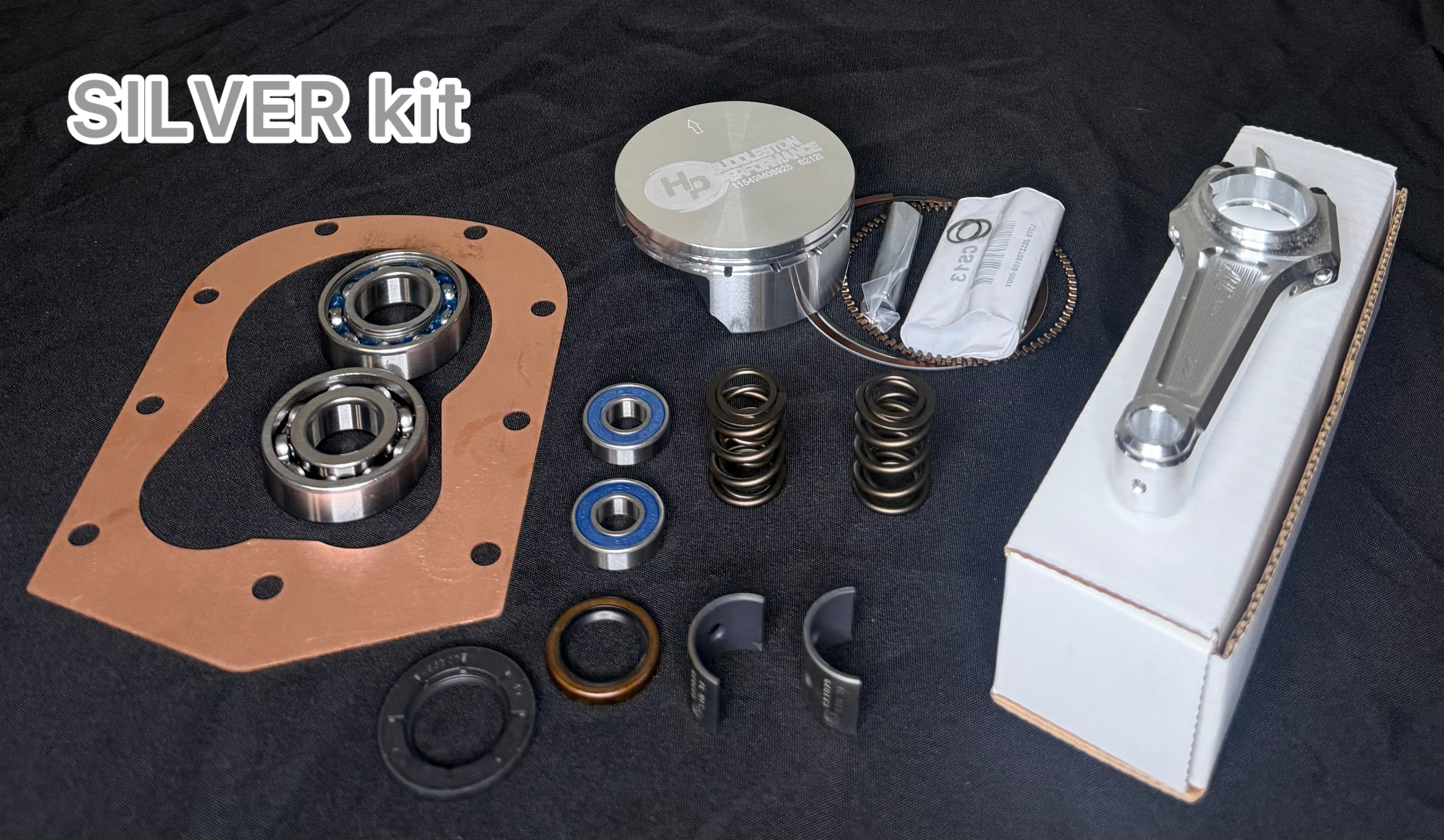 Standard Sniper Flathead Silver Kit (9 Bolt)